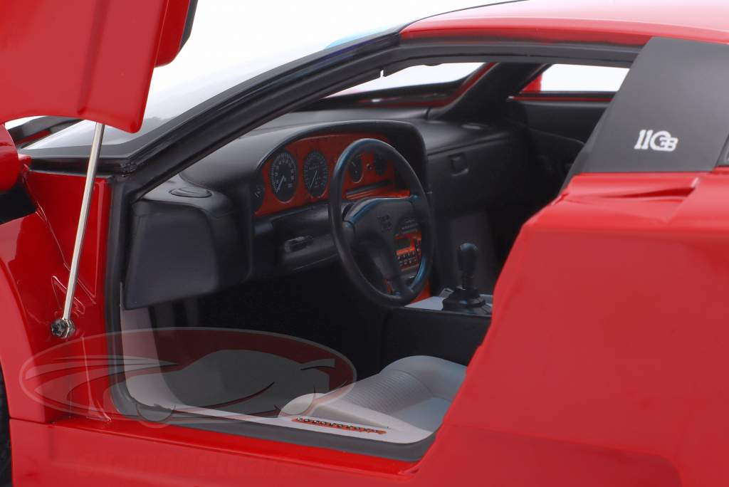 Bugatti EB110 Byggeår 1991 rød 1:12 KK-Scale