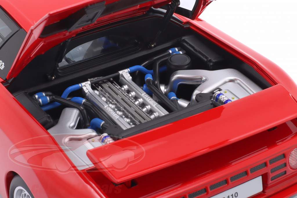 Bugatti EB110 Ano de construção 1991 vermelho 1:12 KK-Scale