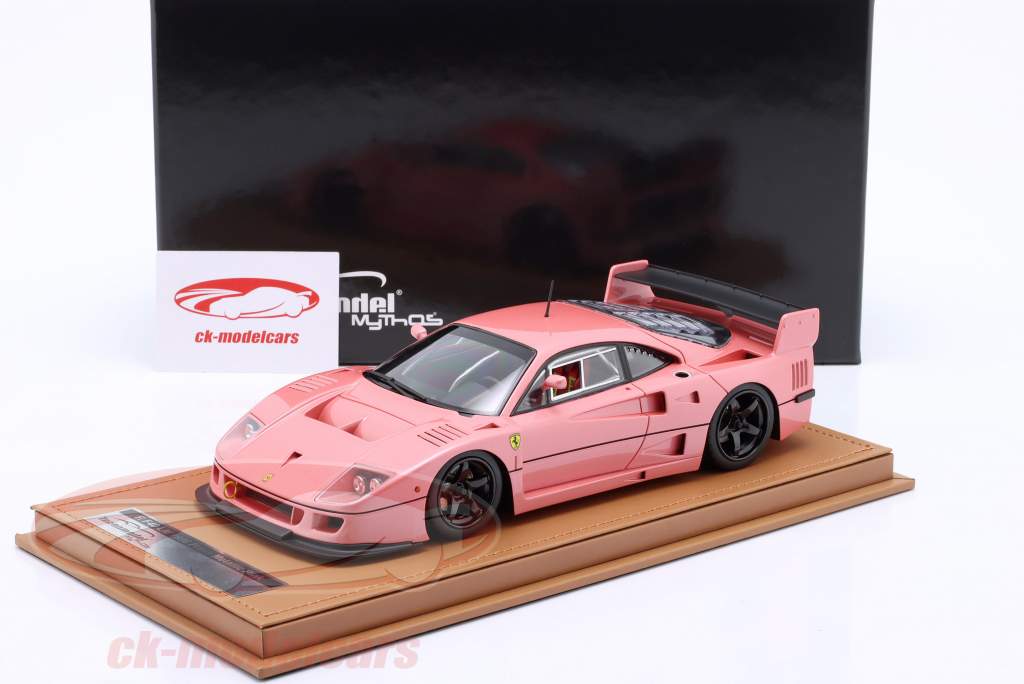 Tecnomodel 1:18 Ferrari F40 LM Press version 1996 pink