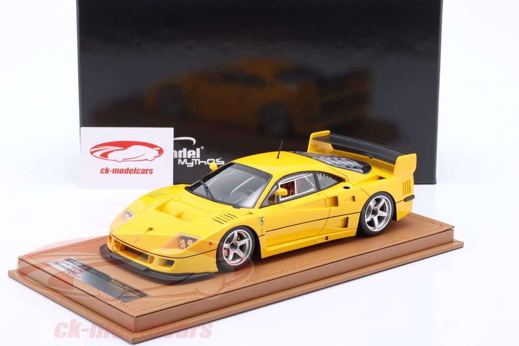 Tecnomodel 1:18 Ferrari F40 LM プレス バージョン 1996 Giallo