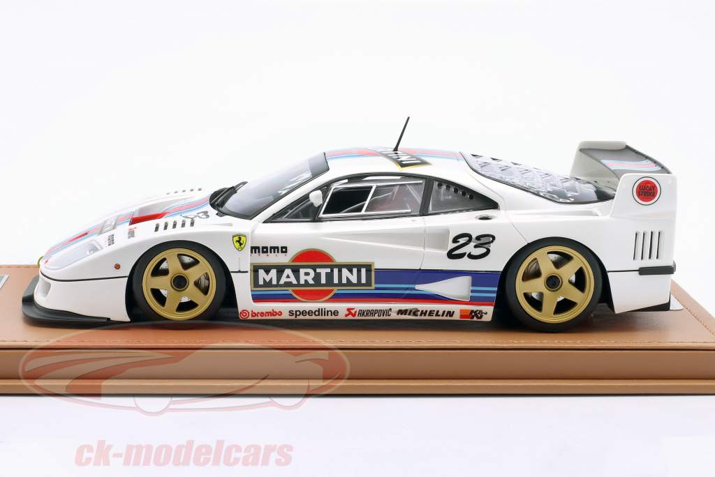 Ferrari F40 LM #23 Martini Racing Kleurstelling 1996 1:18 Tecnomodel