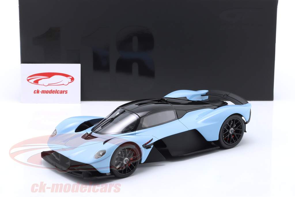 Aston Martin Valkyrie 建設年 2023 青 1:18 GT-Spirit