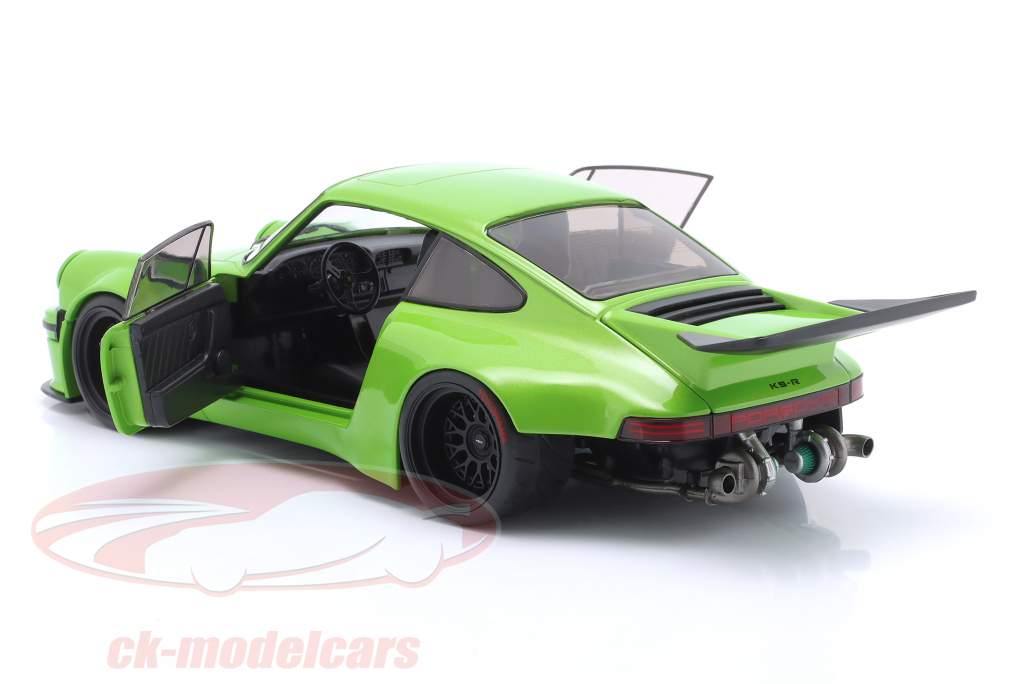 Porsche KS-R Год постройки 2022 зеленый 1:18 Solido