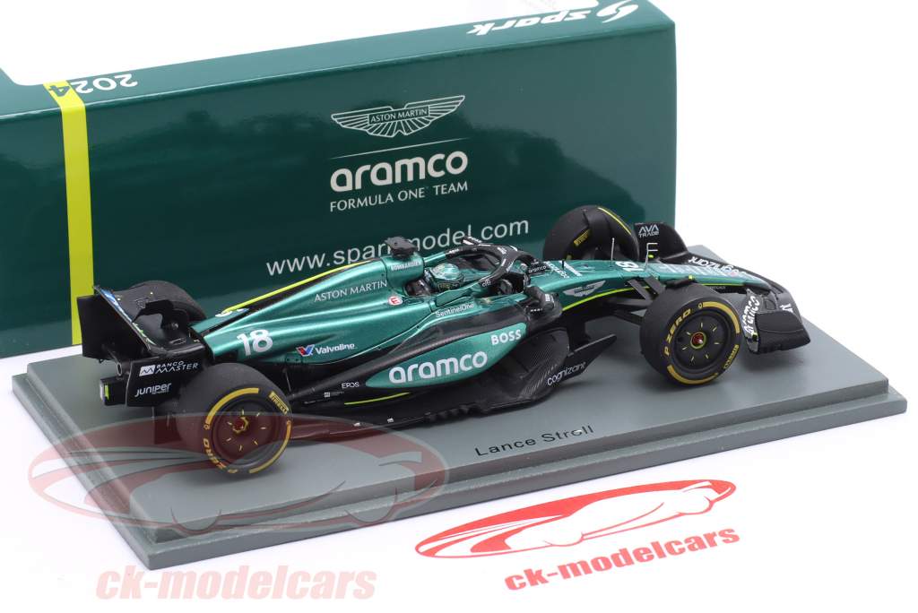 Lance Stroll Aston Martin AMR24 #18 Saudi Arabian GP Formula 1 2024 1:43 Spark