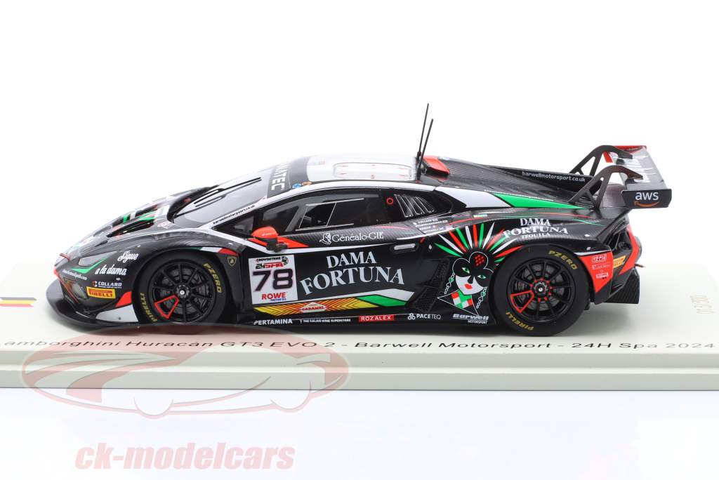 1/43 Lamborghini ウラカン GT3 Evo2 ルマン2024 1/43 Lamborghini ウラカン GT3 Evo2 ルマン2024
