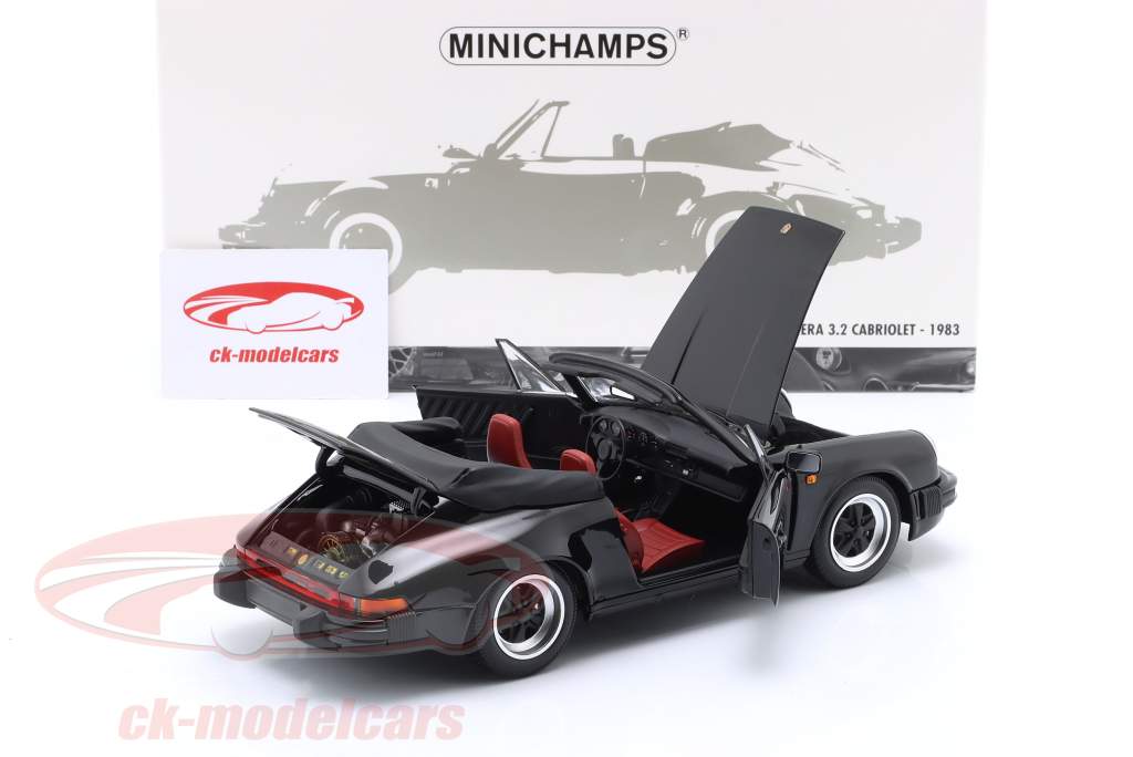 Minichamps 1:18 Porsche 911 Carrera 3.2 カブリオレ 建設年