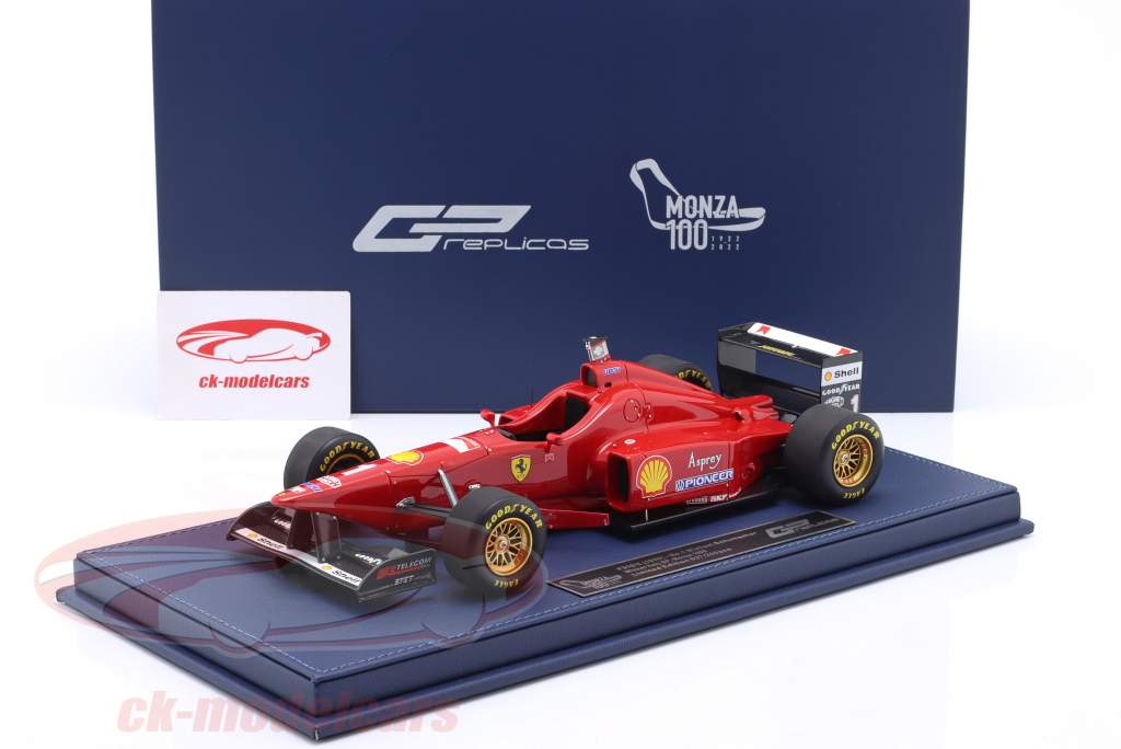 M. Schumacher Ferrari F310 #1 ganador italiano GP fórmula 1 1996 1:18 GP Replicas