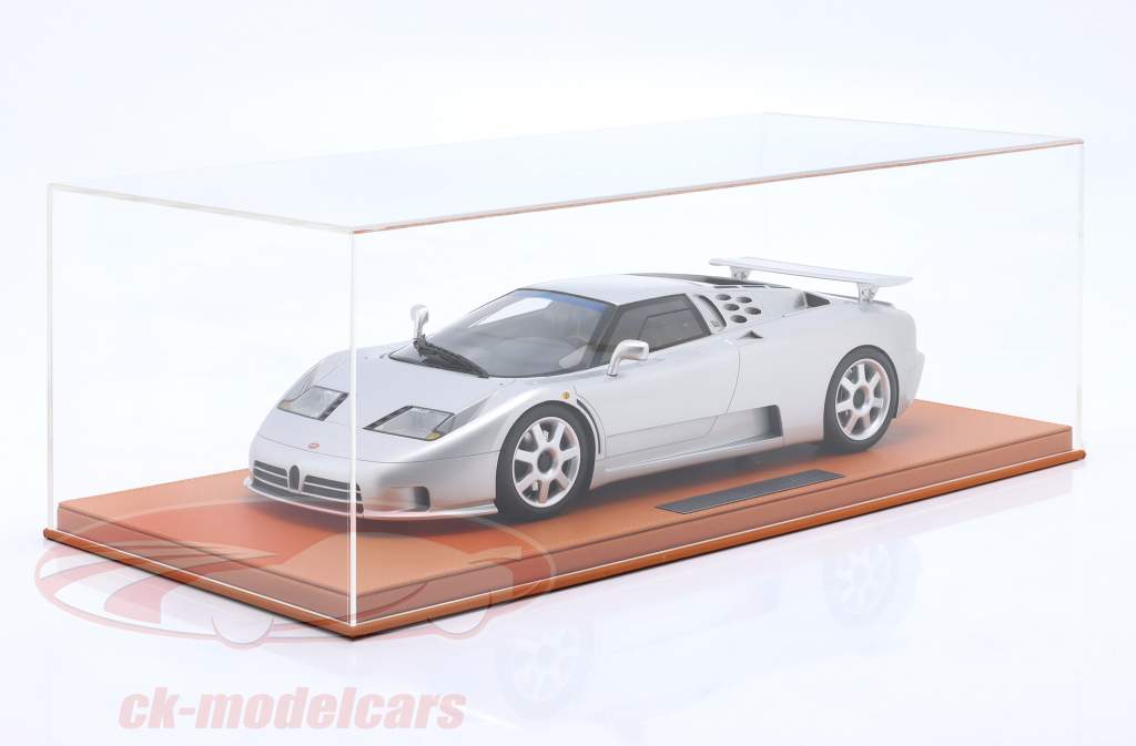 Bugatti EB110 SS Bouwjaar 1994 zilver 1:12 TopMarques