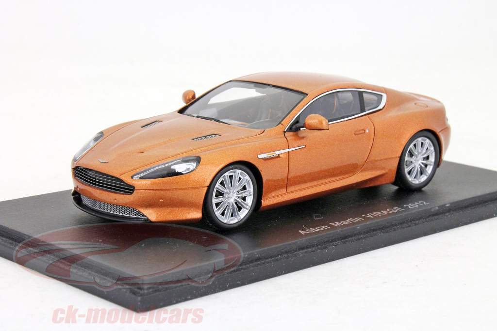 Aston Martin Virage Yr 2012 goud metallic 1:43 Spark