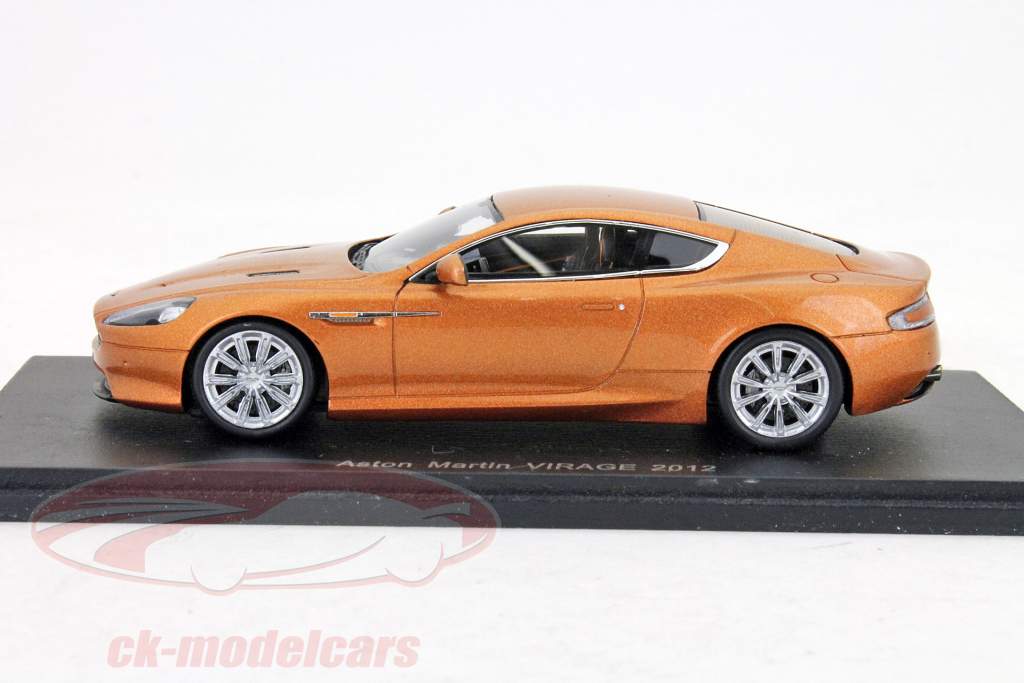 Aston Martin Virage Bj. 2012 goldmetallic 1:43 Spark 