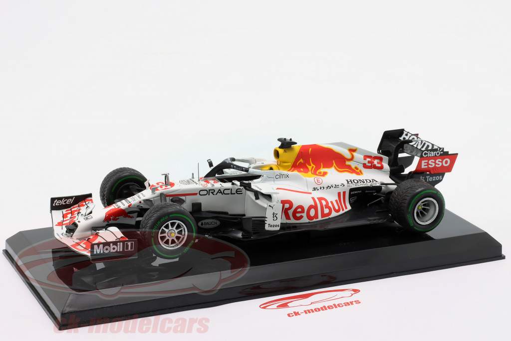 M. Verstappen Red Bull RB16B #33 Turchia GP formula 1 Campione del mondo 2021 1:24 Premium Collectibles