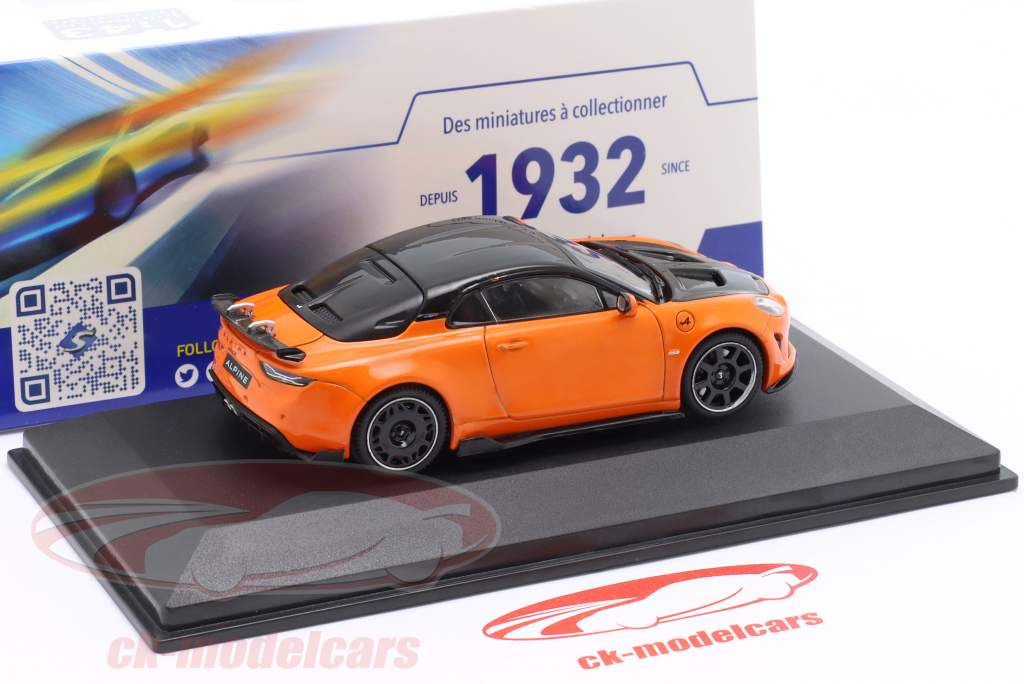 Alpine A110 R Год постройки 2023 огненно-оранжевый 1:43 Solido
