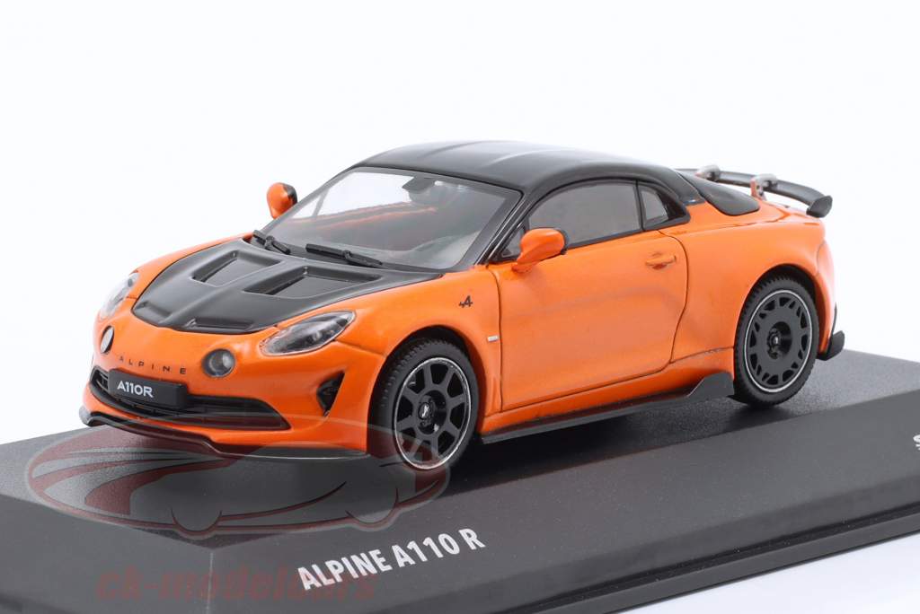 Alpine A110 R Год постройки 2023 огненно-оранжевый 1:43 Solido