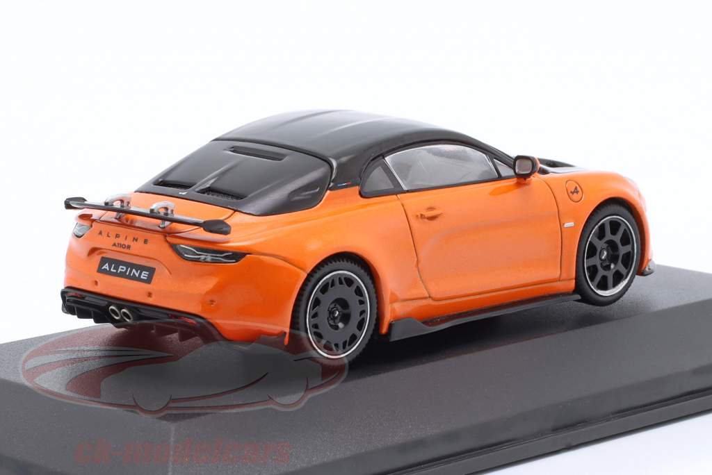 Alpine A110 R Год постройки 2023 огненно-оранжевый 1:43 Solido
