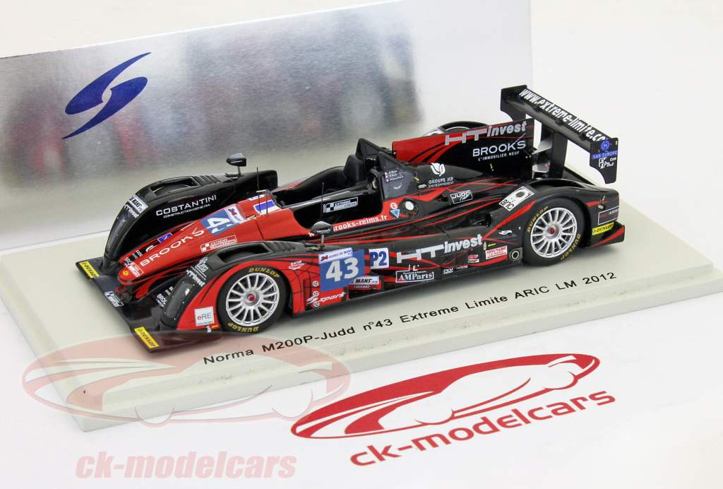 Spark 1:43 ノーマM200P-ジャッド＃43 24時間ルマン2012ロジェ