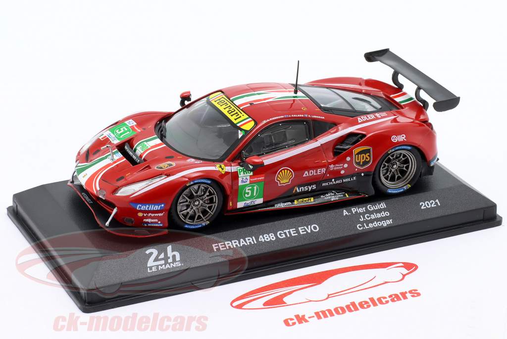 Altaya 1:43 Ferrari 488 GTE #51 Winner LMGTE Pro 24h LeMans