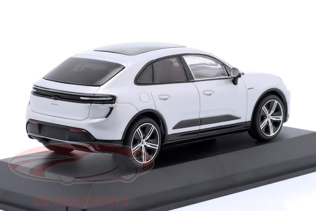 1/43 Porsche Macan turbo ミニカー チョークグレー Solido 1:43 Porsche Macan Turbo H2 建設年 2024 アイスグレー