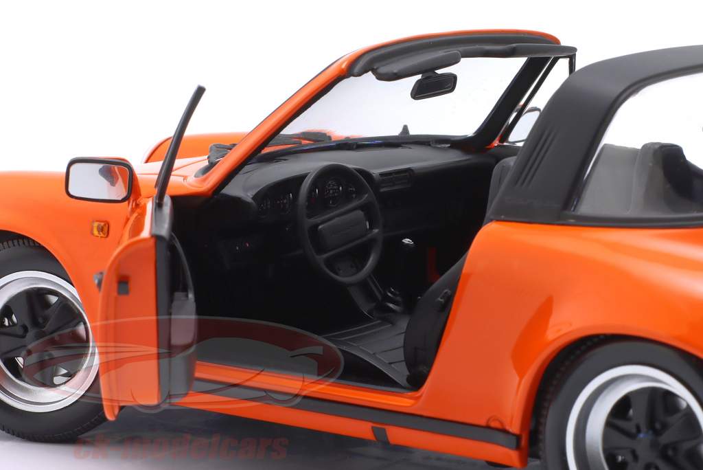 Porsche 911 3.2 Carrera Targa Année de construction 1983 orange 1:18 Minichamps