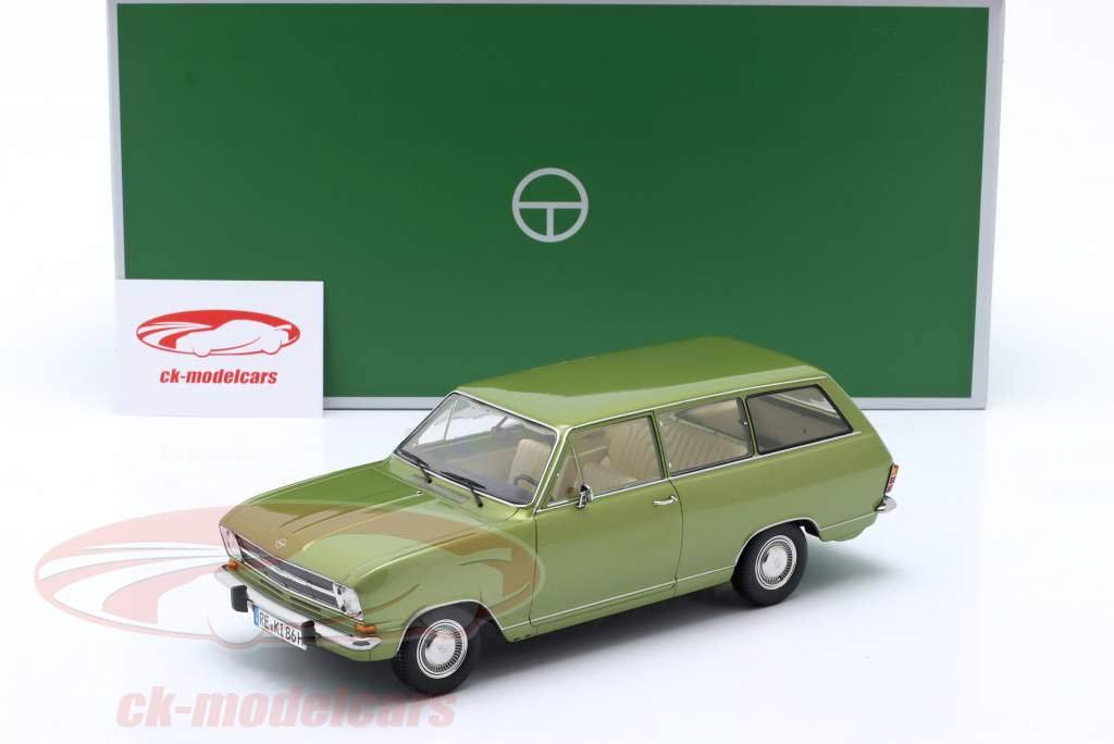 Opel Kadett B Caravan 建設年 1972 緑 メタリック 1:18 TOURING