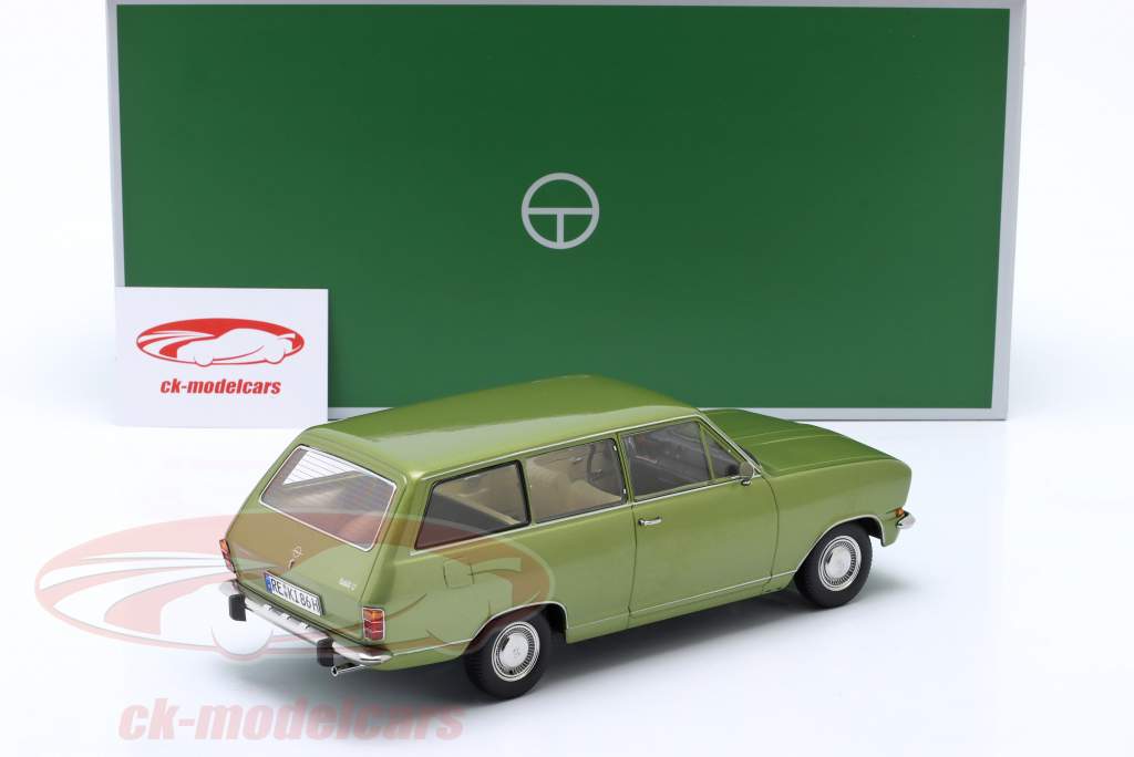 Opel Kadett B Caravan 建設年 1972 緑 メタリック 1:18 TOURING