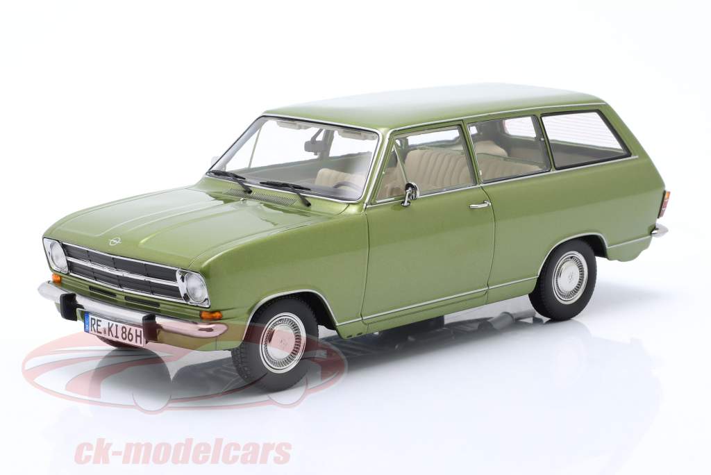 Opel Kadett B Caravan 建設年 1972 緑 メタリック 1:18 TOURING