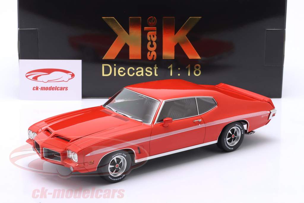 Pontiac LeMans GTO ano de construção 1972 vermelho claro 1:18 KK-Scale