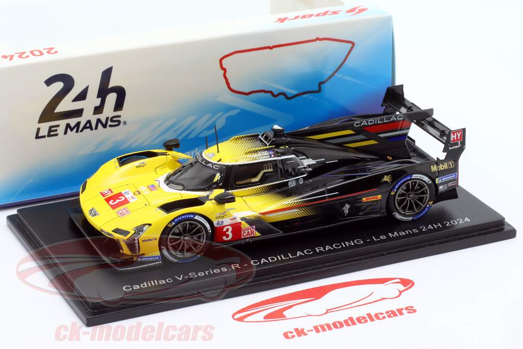 Cadillac V-Series.R #3 24h LeMans 2024 Cadillac Racing 1:43 Spark