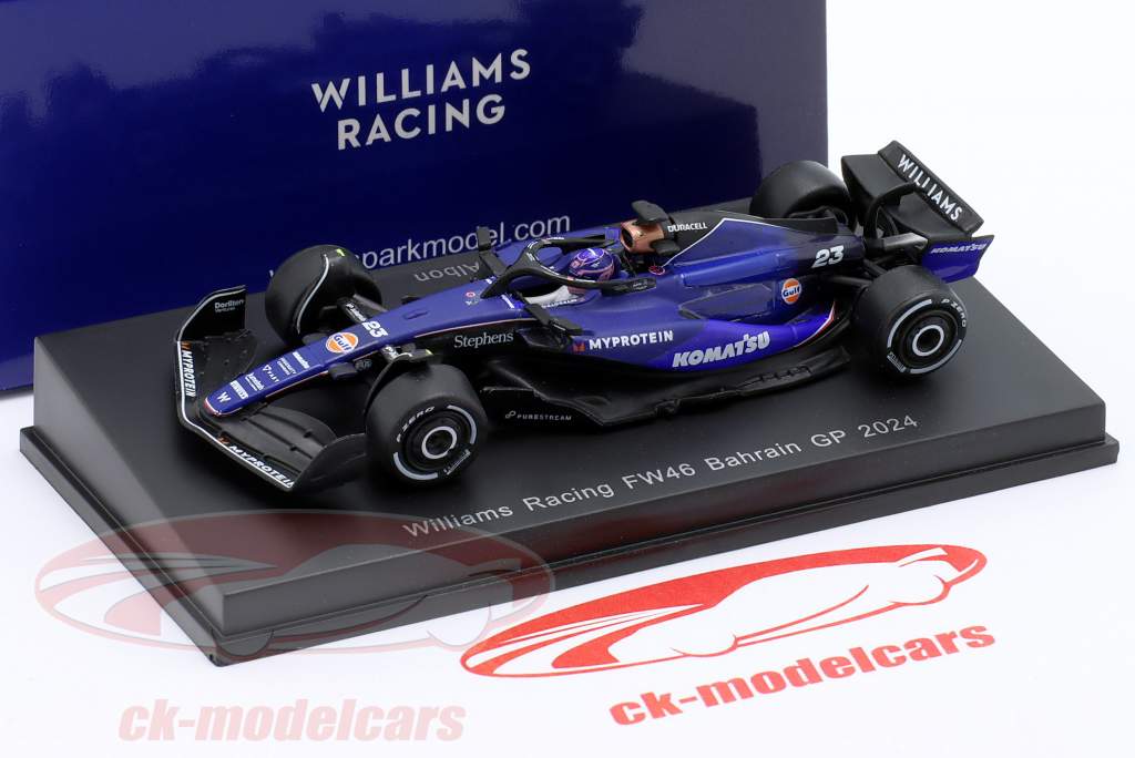Spark 1:64 Alexander Albon Williams FW46 #23 バーレーン GP