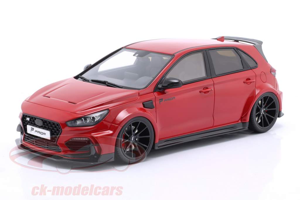 Hyundai i30 N Prior Design 2021 red 1:18 OttOmobile