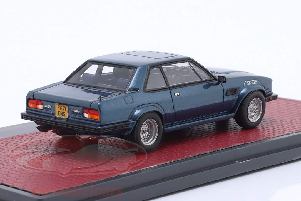 De Tomaso Longchamp GTS/E год постройки 1988 синий металлический 1:43 Matrix