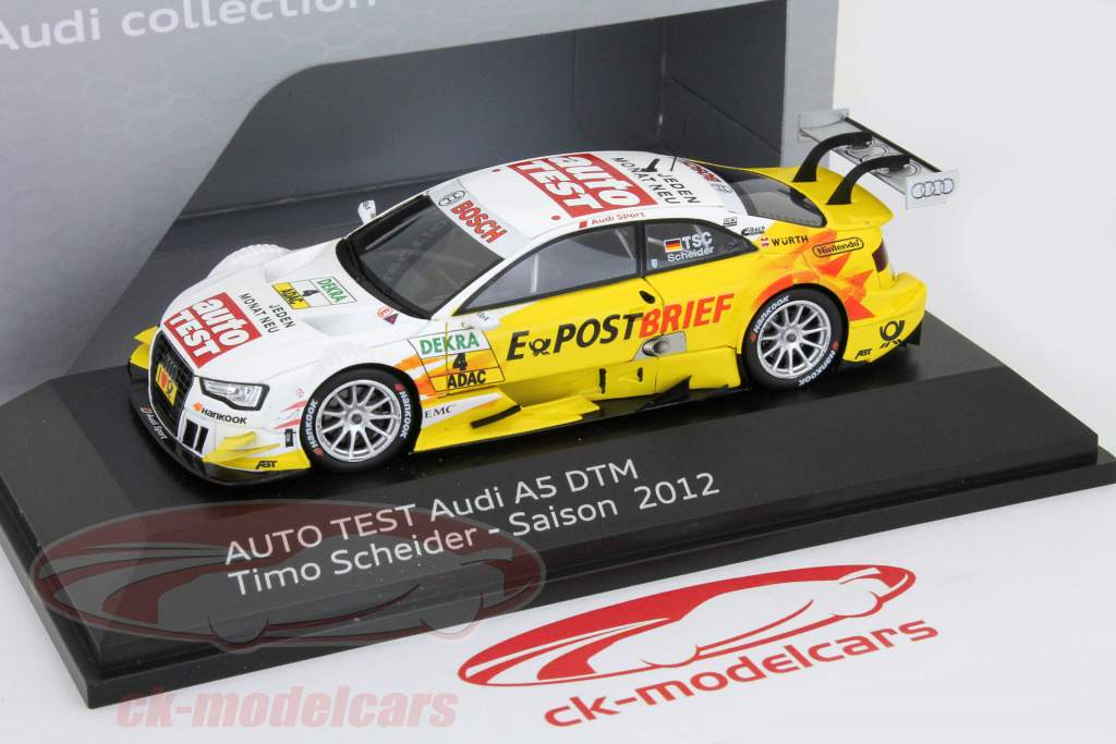 ティモシャイダーアウディA5 DTM＃4車テストDTM 2012 1時43スパーク