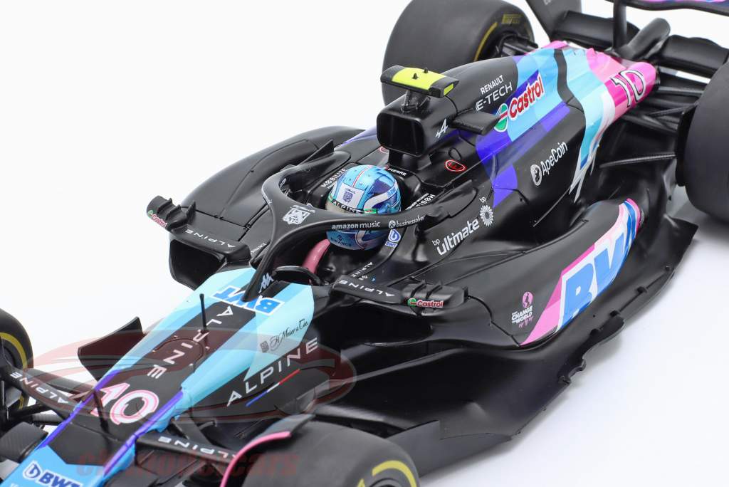 Solido 1:18 Pierre Gasly Alpine A524 #10 Monaco GP 式 1 2024