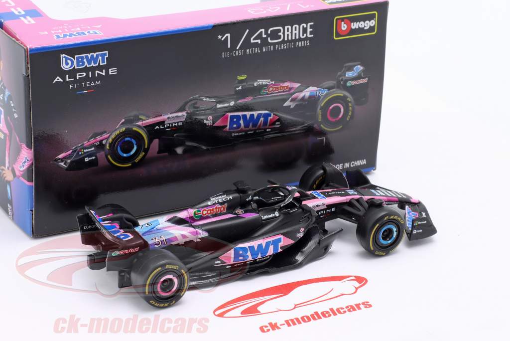 自動車 1/43 Alpine F1 Team 2021 Esteban Ocon Minichamps 1:43 Esteban Ocon Alpine A521 #31 Winner