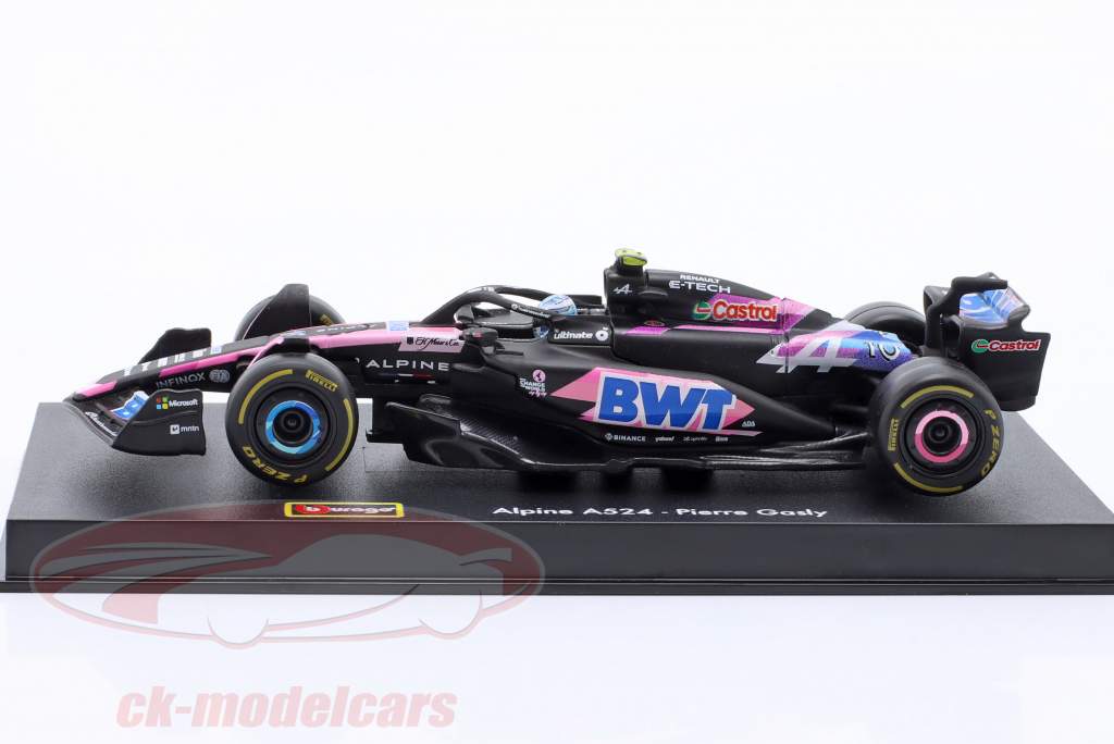 Pierre Gasly Alpine A524 #10 formule 1 2024 1:43 Bburago