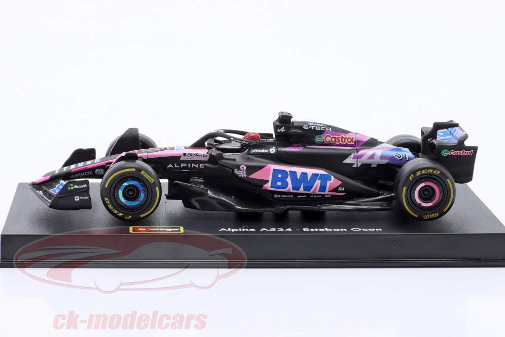 自動車 1/43 Alpine F1 Team 2021 Esteban Ocon Bburago 1:43 Esteban Ocon Alpine A524 #31 Formula 1 2024 18