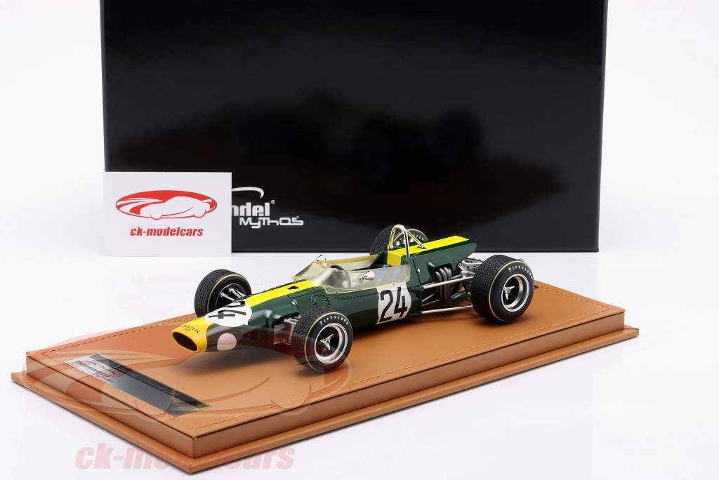 Jackie Oliver Lotus 48 #24 5th Germany GP Formula 2 1967 1:18 Tecnomodel
