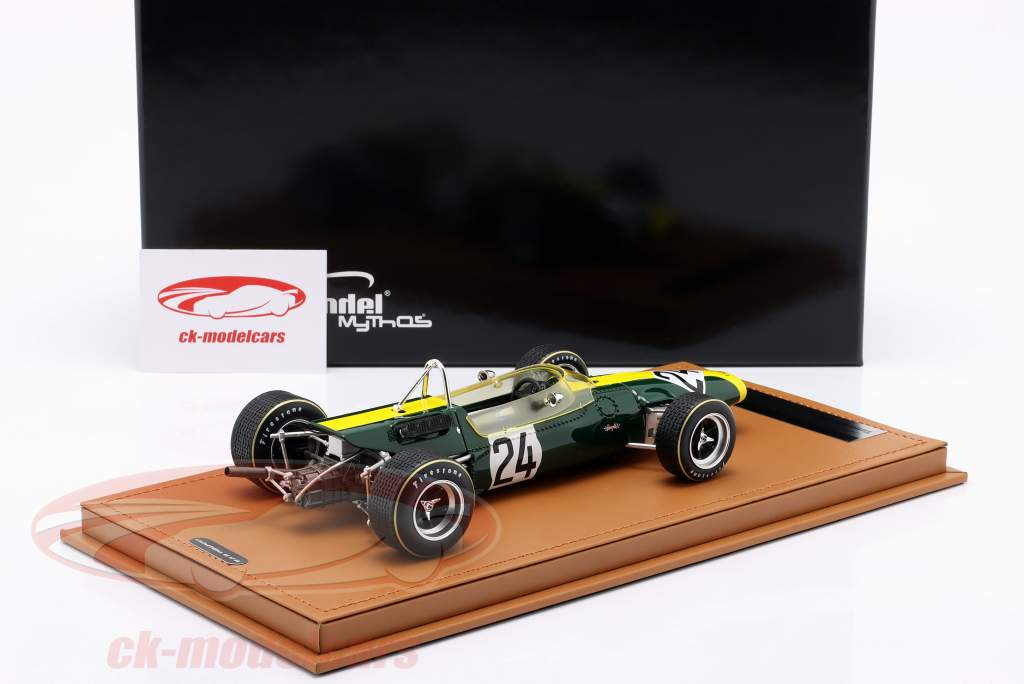 Jackie Oliver Lotus 48 #24 5° Germania GP formula 2 1967 1:18 Tecnomodel