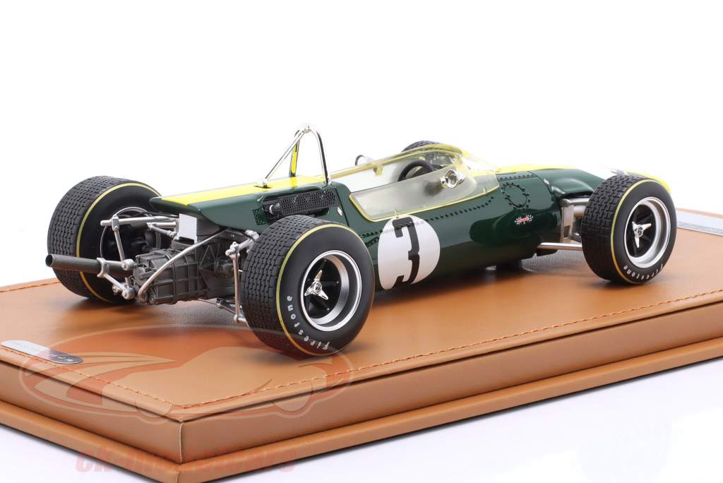Jim Clark Lotus 48 #3 Winner Spain GP Formula 2 1967 1:18 Tecnomodel