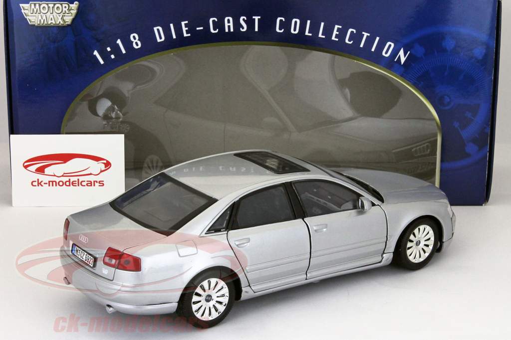 Audi A8 silver 1:18 MotorMax