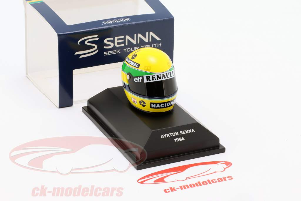Ayrton Senna Williams FW16 #2 Last Race formule 1 1994 helm 1:8 Minichamps