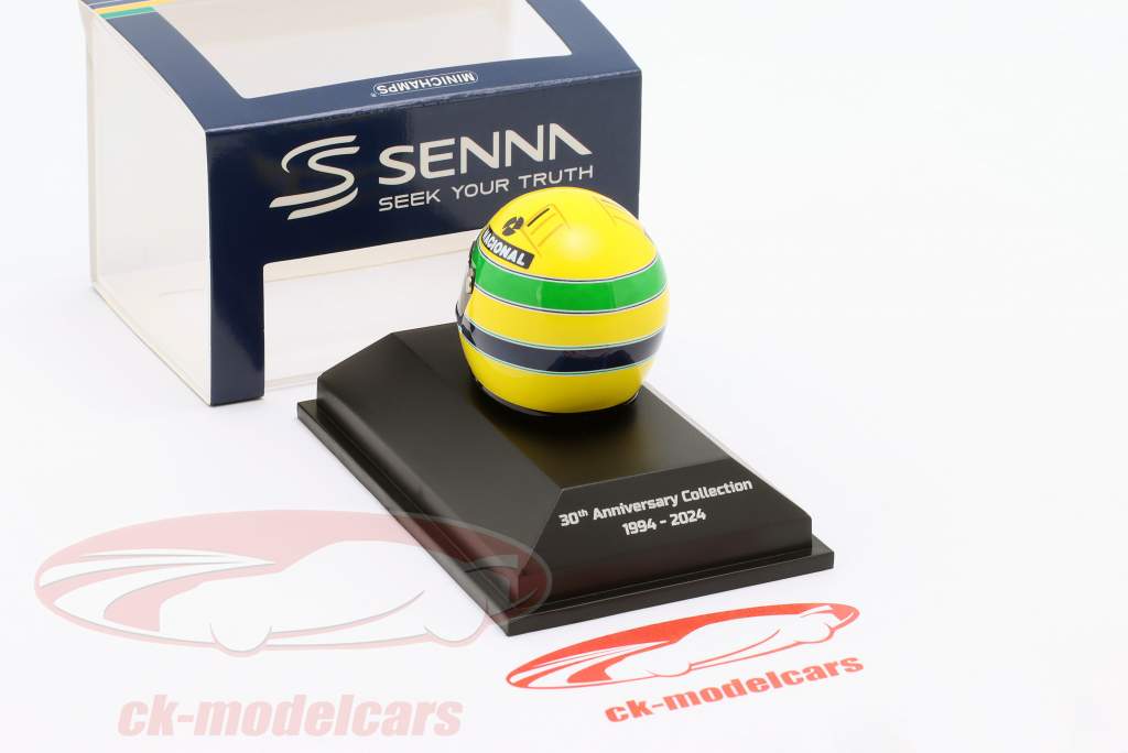 Ayrton Senna Williams FW16 #2 Last Race formule 1 1994 helm 1:8 Minichamps