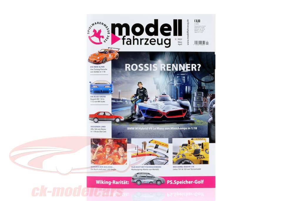 журнал MODELLFAHRZEUG выход Маршировать / Апрель - Нет. 2 / 2025