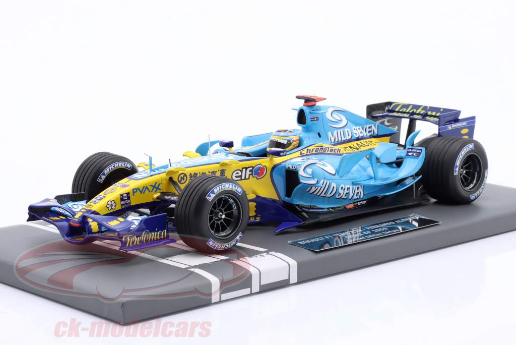 Fernando Alonso Renault R26 #1 2nd China GP Formula 1 World Champion 2006 1:18 Minichamps