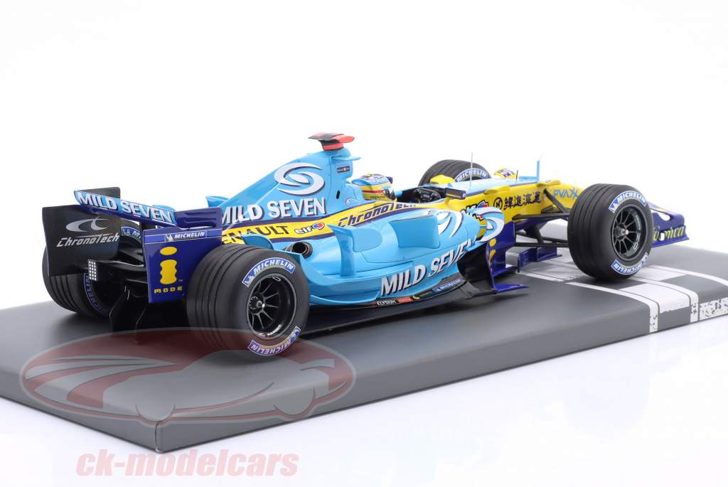 Fernando Alonso Renault R26 #1 2nd China GP Formula 1 World Champion 2006 1:18 Minichamps