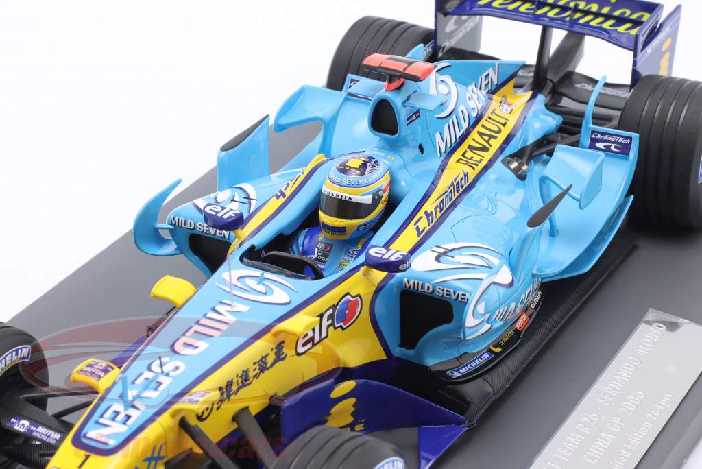 Renault R26 2006 ミニカー 限定版 FERNANDO ALONSO COLLECTION 1:43 RENAULT R26 2006 WORLD