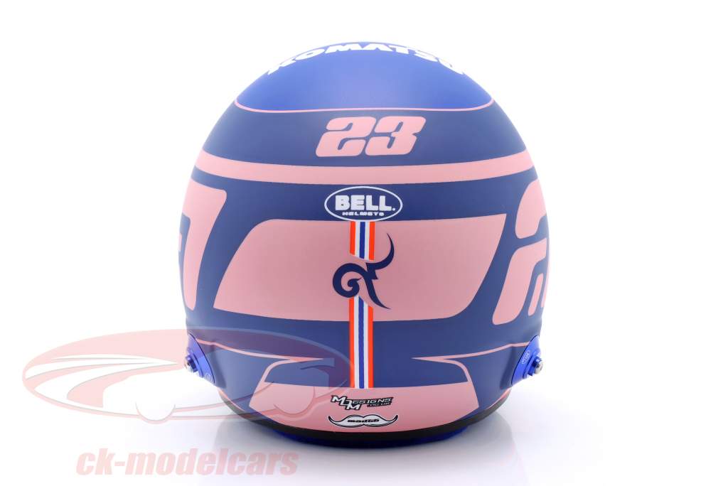 Alexander Albon #23 Williams Racing formel 1 2024 hjelm 1:2 Bell