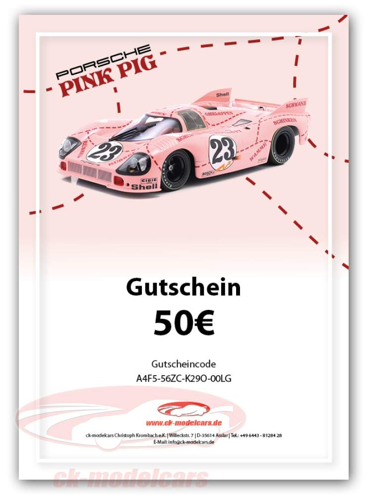 Voucher - Tema Pink Pig