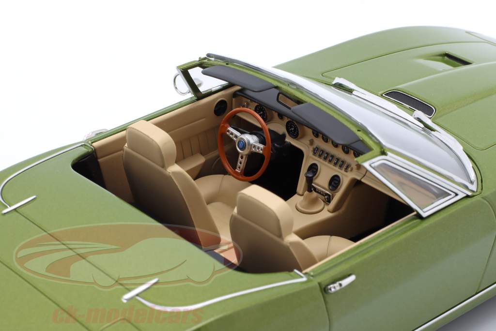 Maserati Ghibli Spider Baujahr 1970 hellgrün metallic 1:18 KK-Scale