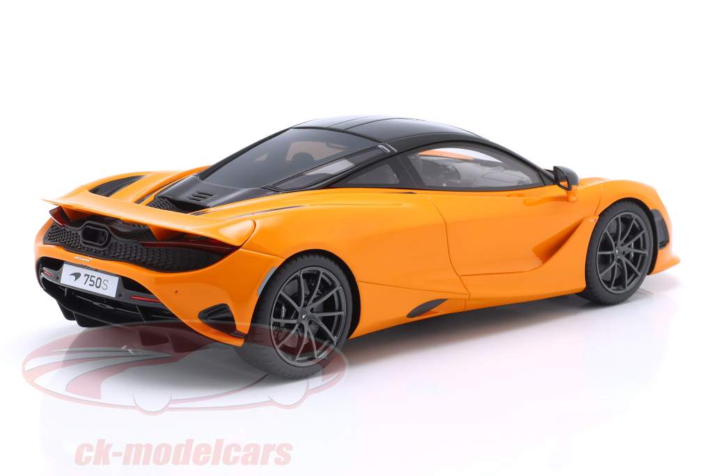 McLaren 750S year 2023 McLaren orange 1:18 TrueScale