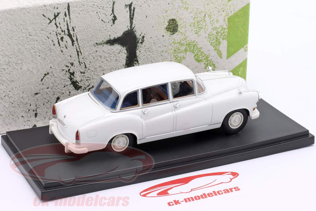 BMW 505 Pullman Ghia Aigle 建設年 1955 白 1:43 AutoCult